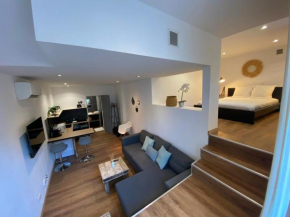 Loft Rotonde WIFI CLIM SMART TV RUE CALME